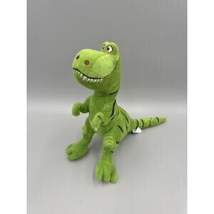 Lissipuppe T Rex Dinosaur Green Dino 10” Plush Stuffed Prehistoric Animal